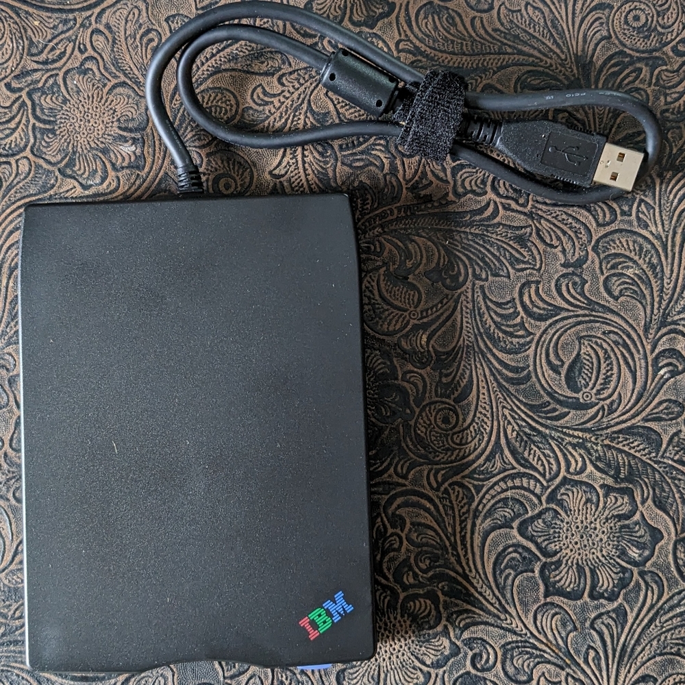 IBM USB Portable Diskette Drive w/ Carrying Case